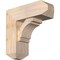 Ekena Millwork Merced Craftsman Smooth Bracket w/ Offset Brace, Douglas Fir, 7 1/2"W x 20"D x 20"H BKT0806X20X20MRC04SDF - alternate 1